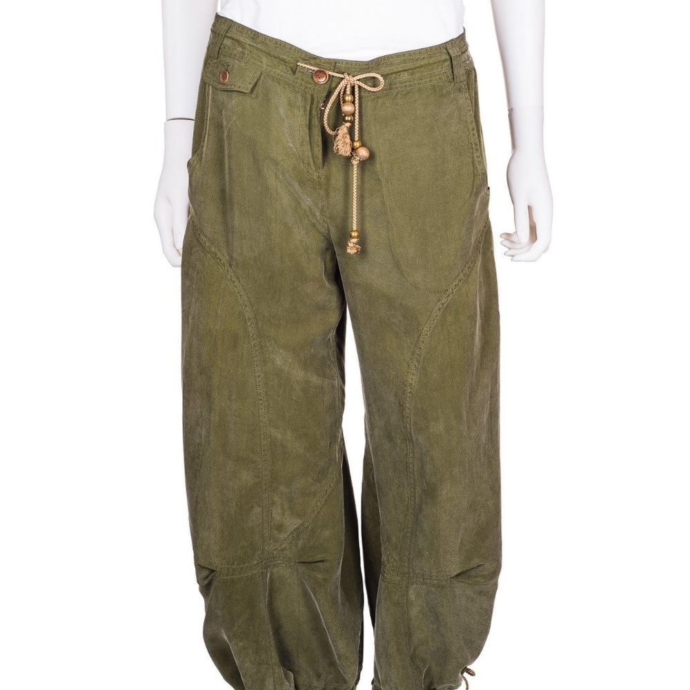 Diane Von Furstenberg Silk Capri Pant